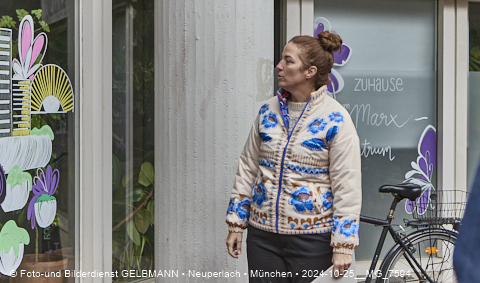 25.10.2025 - Illustrationen und Wall Art mit Katharina Konte und Architekten Herbert Kocht des Marx-Zentrum  